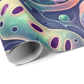 Papier Cadeau Chic cellulaire (Coin rond)