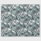 Papier Cadeau Chic élégant de la mer de Lucent   (Plat)