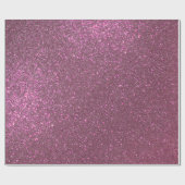 Papier Cadeau Chic Elegant Plum violet Parties scintillant mouss (Plat)