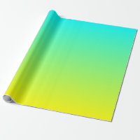 chic moderne turquoise jaune vert ombre