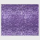 Papier Cadeau Chic Parties scintillant violet Sparkle Luxe (Plat)