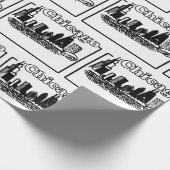 Papier Cadeau Chicago (Coin)