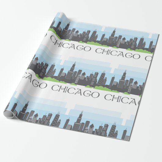 Papier Cadeau Chicago (Déroulé)