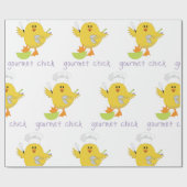 Papier Cadeau Chick gourmet (Plat)