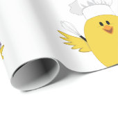 Papier Cadeau Chick gourmet (Coin rond)