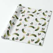 Papier Cadeau Chicket de Noël (Déroulé)