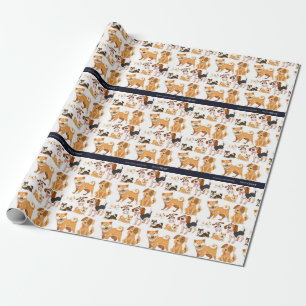 Papier Cadeau Chien