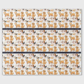 Papier Cadeau Chien (Plat)