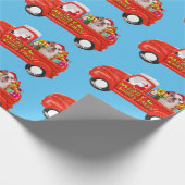 Papier Cadeau Chien à dos d'âne dans le camion de livraison de N (Coin)