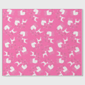 Papier Cadeau Chien Baby shower Doberman (Plat)