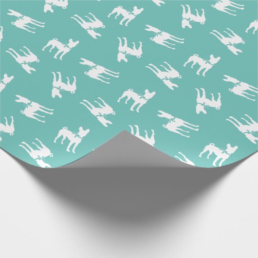Papier Cadeau Chien Basenji Chien Chien Puppy (Coin)