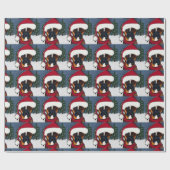 Papier Cadeau Chien Boxer (Plat)