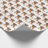 Papier cadeau chien Boxer (Coin)