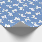 Papier Cadeau Chien carlin Chien Chien Chien Chien Chien Chien (Coin)