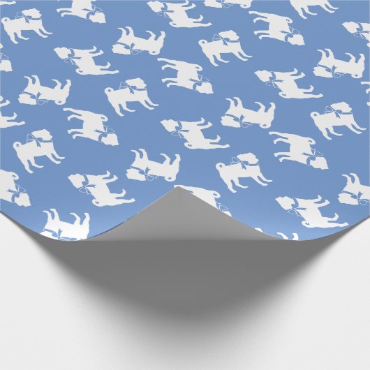 Papier Cadeau Chien carlin Chien Chien Chien Chien Chien Chien (Coin)