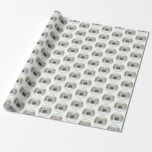 Papier Cadeau Chien Chien Chien Chien Chien Chien Chien Chien Ch (Déroulé)