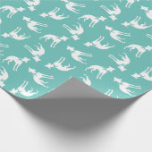 Papier Cadeau Chien Chien Chien Chien Chien Puppy (Coin)