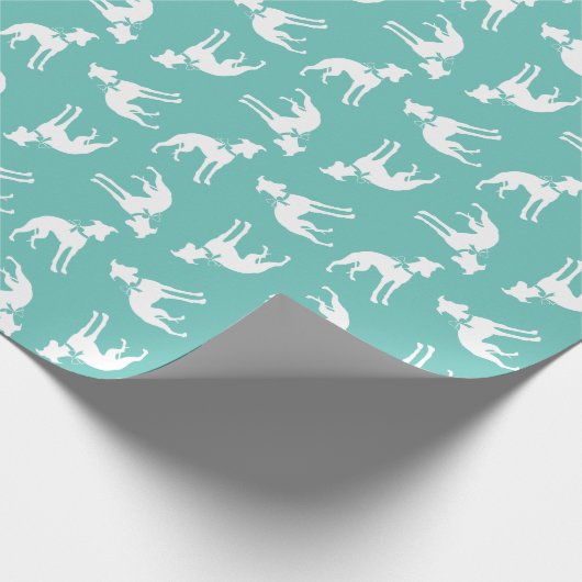 Papier Cadeau Chien Chien Chien Chien Chien Puppy (Coin)