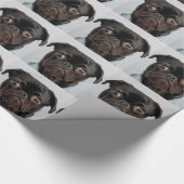 Papier Cadeau chien d'affaires (Coin)