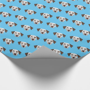 Papier Cadeau Chien dalmate Brown