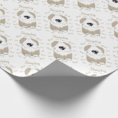 Papier Cadeau chien de berger (Coin)