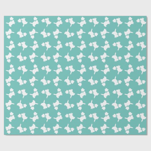 Papier Cadeau Chien de Cairn Terrier Chien Chien Chien Chien Chi (Plat)