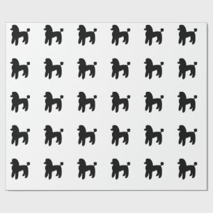 Papier Cadeau Chien de caniche