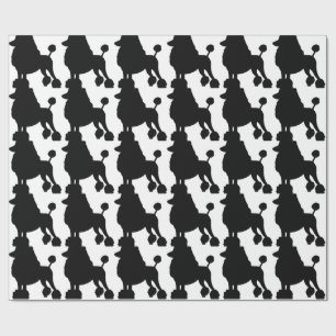 Papier Cadeau Chien de caniche