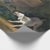 Papier Cadeau Chien de Jean-Baptiste Oudry gardant le jeu mort (Coin)