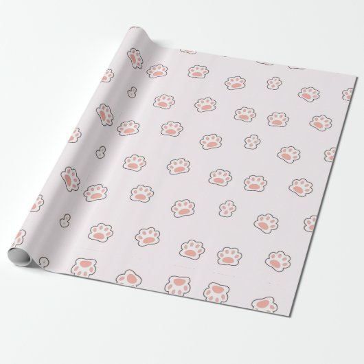 PAPIER CADEAU CHIEN DE LA MAIN (Déroulé)