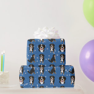 Papier Cadeau Chien de montagne bernois