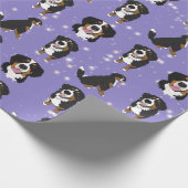 Papier Cadeau Chien de montagne bernois (Coin)