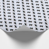 Papier Cadeau Chien de montagne Noel Bernese (Coin)