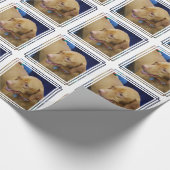 Papier Cadeau Chien de Vizsla (Coin)