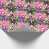 Papier Cadeau Chien du Boxe Dog Party (Coin)