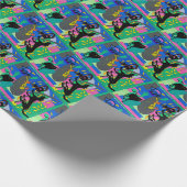 Papier Cadeau Chien et chat, (Coin)