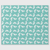 Papier Cadeau Chien maltais chiot (Plat)