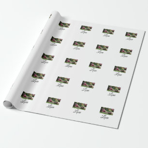 Papier Cadeau Chien maman amour ajouter nom texte nom de animal