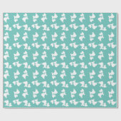 Papier Cadeau Chien papillon (Plat)