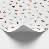 Papier Cadeau Chien Party (Coin)