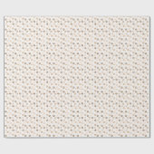 Papier Cadeau Chien Paws (Plat)