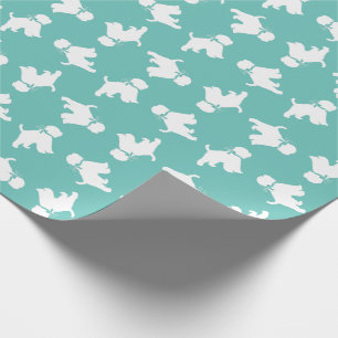 Papier Cadeau Chien roux roux