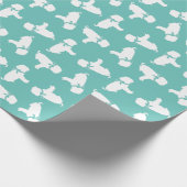 Papier Cadeau Chien Shar Pei Chien Chien Puppy (Coin)