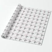 Papier Cadeau Chien teckel (Déroulé)