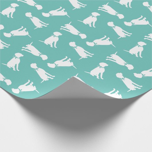 Papier Cadeau Chien Vizsla Chien Chien Puppy (Coin)