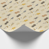 Papier Cadeau Chiens autorisés (Coin)