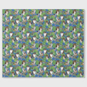 Papier Cadeau Chiens de berger australiens australiens Aussies F (Plat)