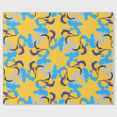 Papier Cadeau Chiens de caniche de motif (Plat)