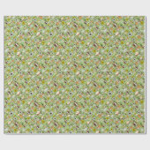 Papier Cadeau Chiens de Guinée (Plat)