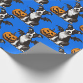 Papier Cadeau Chiens de Halloween (Coin)